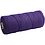 Creativ Company Macramé koord, L: 315 M, dikte 1 mm, Dunne kwaliteit 12/12, violet, 220 gr/ 1 bol