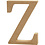Letter, Z, H: 8 cm, dikte 1,5 cm, 1 stuk