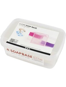 Creativ Company Transparante zeep basis, helder, 1 kg