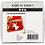 Creativ Company Hangende kerstdecoratie, H: 3,2 cm, B: 2,9 cm, dikte 2,7 mm, 24 stuk/ 1 doos