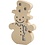 Creativ Company Figuur met licht, sneeuwpop, H: 27 cm, D: 4 cm, B: 17,5 cm, 1 stuk