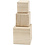 Creativ Company Kubussen, afm 5+6+8 cm, 3 stuk/ 1 doos