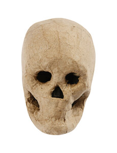Creativ Company Skelet masker, H: 10 cm, 1 stuk