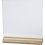Creativ Company Glazen plaat met houten voet, afm 15,5x15,5 cm, dikte 28 mm, 10 set/ 1 doos