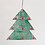 Creativ Company Acryl hangers, kerstboom, H: 8 cm, dikte 2 mm, 5 stuk/ 1 doos