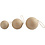 Creativ Company Ornamenten, d 4+5+6 cm, 6 stuk/ 1 doos