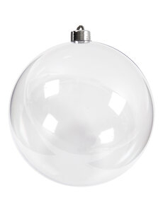 Creativ Company Deco ballen, d 15,6 cm, transparant, 1 stuk
