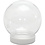 Creativ Company Sneeuwbol, H: 8,5 cm, d 8 cm, gatgrootte 4,7 cm, 1 stuk