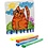 Creativ Company Deco plaat, afm 17x19 cm, dikte 2 mm, wit, 5 stuk/ 1 doos