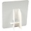 Creativ Company Deco plaat, afm 17x19 cm, dikte 2 mm, wit, 5 stuk/ 1 doos
