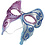 Creativ Company Maskers, H: 10-20 cm, B: 18-20 cm, wit, 3x4 stuk/ 1 doos