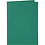Creativ Company Kaarten en enveloppen, afmeting kaart 10,5x15 cm, afmeting envelop 11,5x16,5 cm, 110+230 gr, donkergroen, 6 set/ 1 doos