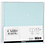 Creativ Company Kaarten en enveloppen, afmeting kaart 15,2x15,2 cm, afmeting envelop 16x16 cm, 220 gr, lichtblauw, 4 set/ 1 doos