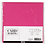 Creativ Company Kaarten en enveloppen, afmeting kaart 15,2x15,2 cm, afmeting envelop 16x16 cm, 220 gr, roze, 4 set/ 1 doos