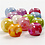 Creativ Company Dobbelsteen kralen, afm 10x10 mm, gatgrootte 4 mm, diverse kleuren, 400 gr, 700 ml/ 1 Doosje