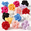 Creativ Company Roosjes van klei, d 16x10 mm, gatgrootte 0,5 mm, diverse kleuren, 16 div/ 1 doos