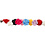 Creativ Company Roosjes van klei, d 16x10 mm, gatgrootte 0,5 mm, diverse kleuren, 16 div/ 1 doos