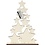 Kerstboom, H: 29,8 cm, D: 4 cm, B: 21,5 cm, 1 stuk
