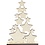 Kerstboom, H: 29,8 cm, D: 4 cm, B: 21,5 cm, 1 stuk