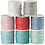 Creativ Company Katoenkoord, dikte 1 mm, diverse kleuren, 8x40 m/ 1 doos