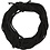 Creativ Company Polyester koord, dikte 4 mm, zwart, 40 m/ 1 rol