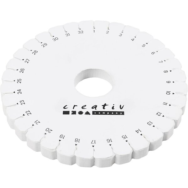 Creativ Company Kumihimo-vlechtschijf, d 12 cm, 1 stuk