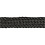 Creativ Company Macramé Koord, B: 5 mm, zwart, 4 m/ 1 rol