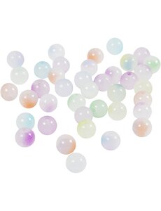 Prinsessenkralen, d 8 mm, gatgrootte 1,5 mm, diverse kleuren, 600 gr/ 1 doos