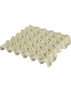 Creativ Company Ei dienblad, H: 4 cm, afm 29x29 cm, 20 stuk/ 1 doos