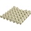 Creativ Company Ei dienblad, H: 4 cm, afm 29x29 cm, 20 stuk/ 1 doos