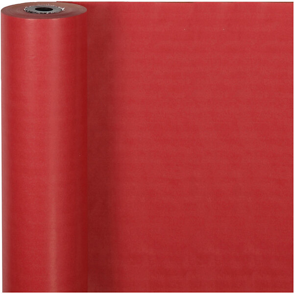 Vivi Gade Cadeaupapier, B: 50 cm, 60 gr, rood, 100 m/ 1 rol