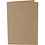 Creativ Company Kaarten, afmeting kaart 10,5x15 cm, 220 gr, naturel, 10 stuk/ 1 doos