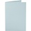 Creativ Company Kaarten, afmeting kaart 10,5x15 cm, 220 gr, lichtblauw, 10 stuk/ 1 doos