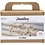 Creativ Company Mini Hobbyset Sieraden, Oorbellen van metaaldraad, verguld, 1 doos