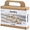 Creativ Company Mini Hobbyset Sieraden, Oorbellen van metaaldraad, verguld, 1 doos