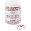 Creativ Company Waskralen, gatgrootte 1,3-2,5 mm, pastel orange, lichtroze, lichtpaars, parelmoer, 425 gr, 700 ml/ 1 Doosje