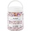 Creativ Company Waskralen, gatgrootte 1,3-2,5 mm, pastel orange, lichtroze, lichtpaars, parelmoer, 425 gr, 700 ml/ 1 Doosje