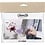 Creativ Company Mini Hobbyset Bloemen van Chenilledraad, Lelie, lichtroze, lichtpaars, donkerrood, 1 doos