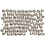 Creativ Company Waskralen, d 4 mm, gatgrootte 0,7 mm, zilver, 150 stuk/ 1 doos