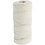 Creativ Company Macramé koord, L: 315 M, dikte 1 mm, Dunne kwaliteit 12/12, licht naturel, 220 gr/ 1 bol
