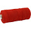 Creativ Company Macramé koord, L: 315 M, dikte 1 mm, Dunne kwaliteit 12/12, rood, 220 gr/ 1 bol
