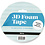 3D Foam Tape, B: 12 mm, dikte 2 mm, 5 m/ 1 rol