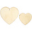 Creativ Company Harten, afm 5,1x5,1 cm, 12 stuk/ 1 doos