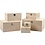 Creativ Company Set houten dozen, H: 5+7+9+11+13+15 cm, L: 8+11,8+15,8+20+24+27,7 cm, B: 5,8+8,8+12+15+18+21 cm, 6 stuk/ 1 set