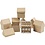 Creativ Company Huizen, H: 10,5 cm, afm 6x8,5 cm, 5x4 stuk/ 1 doos