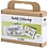 Creativ Company Mini Hobbyset Textiel Decoreren, Vlinders, pastelkleuren, 1 doos