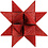 Vivi Gade Papieren vlechtstroken, L: 44+78 cm, B: 15+25 mm, d 6,5+11,5 cm, glitter,vernis, rood, 40 stroken/ 1 doos