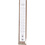 Vivi Gade Papieren vlechtstroken, L: 44+78 cm, B: 15+25 mm, d 6,5+11,5 cm, glitter,vernis, goud, 40 stroken/ 1 doos