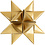Vivi Gade Papieren vlechtstroken, L: 44+78 cm, B: 15+25 mm, d 6,5+11,5 cm, glitter,vernis, goud, 40 stroken/ 1 doos