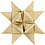Vivi Gade Papieren vlechtstroken, L: 44+78 cm, B: 15+25 mm, d 6,5+11,5 cm, glitter,vernis, goud, 40 stroken/ 1 doos